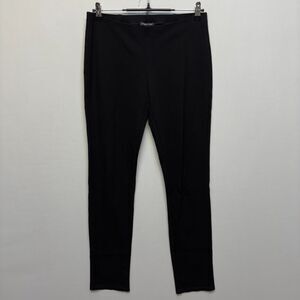 Eileen Fisher Women Pull On Knit Pants Size Small Black C087 -18